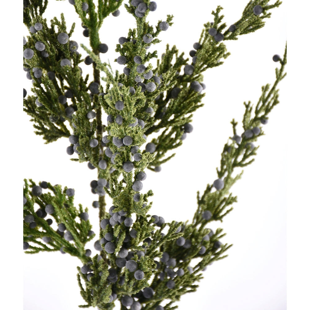 22IN Juniper Berry Spray, Natural