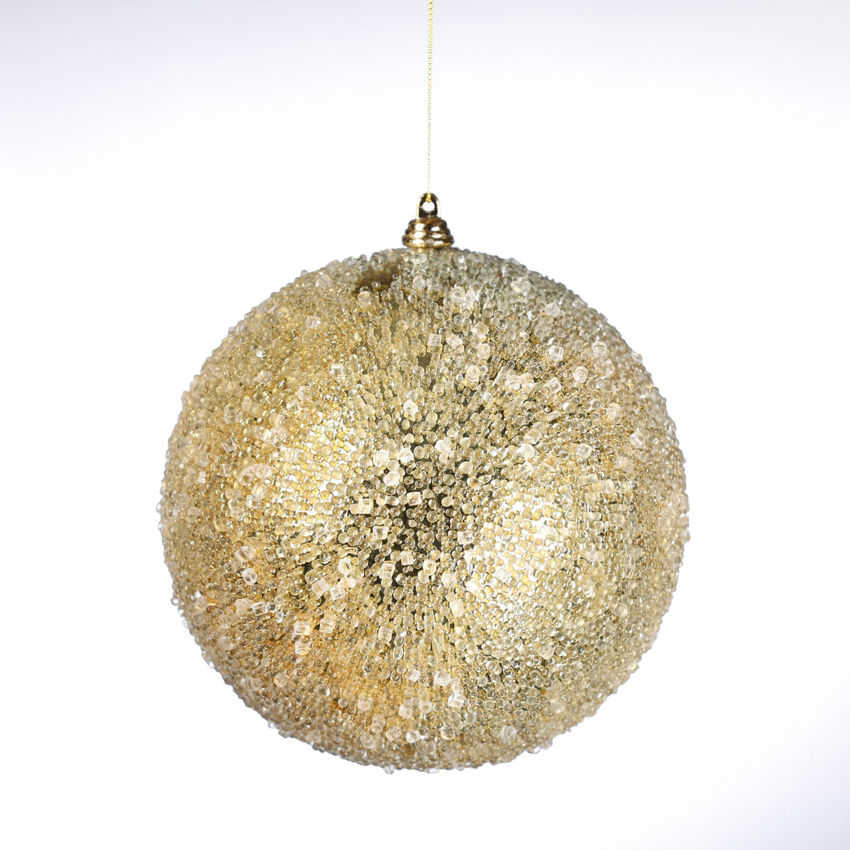 150MM GOLD ICE HANGING BALL
