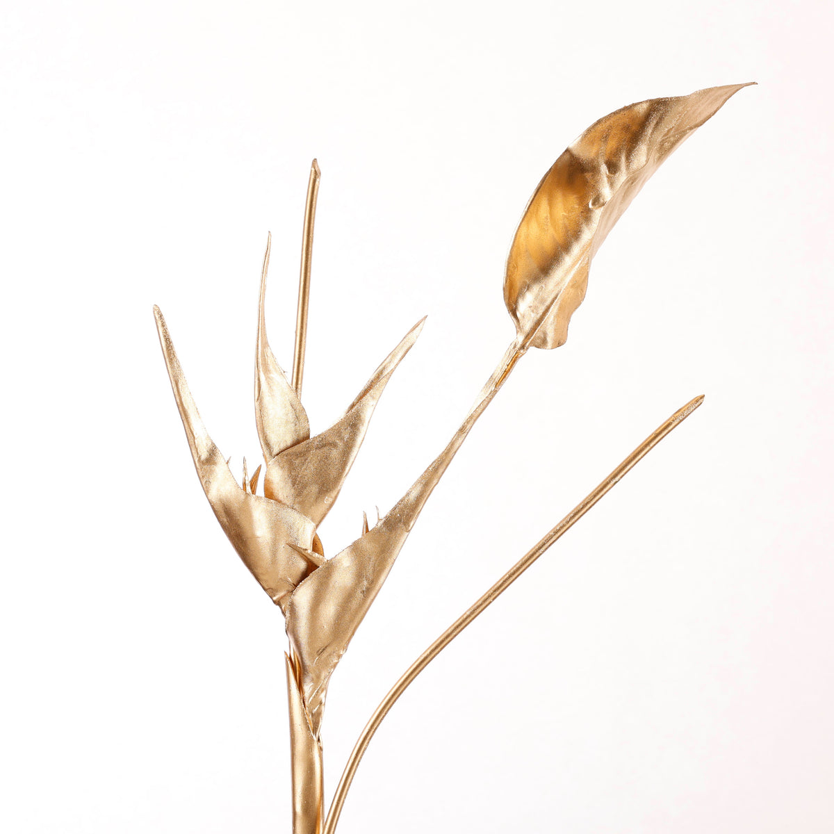 31" Gold Heliconia Spray