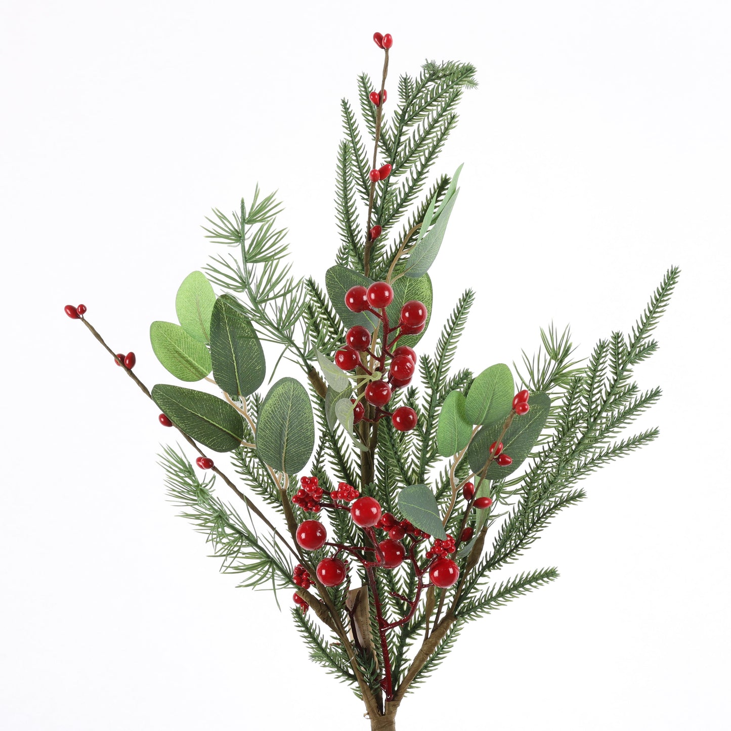 28" PINE BERRY SPRAY-RED GRN