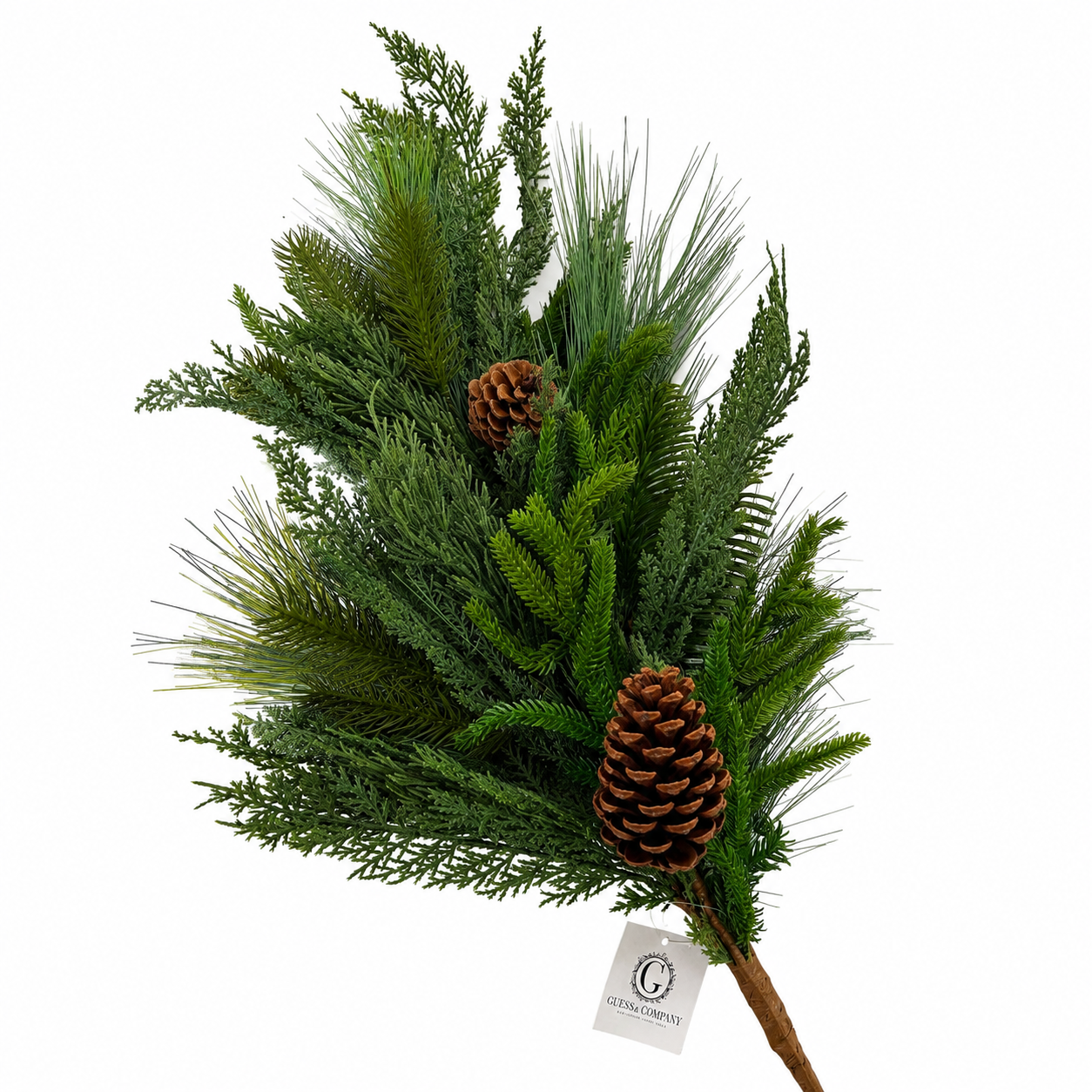 38" Gathered Greens Real Touch Spray
