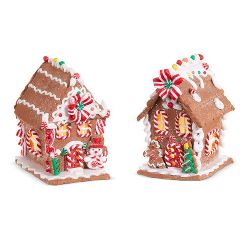 5.5" Lighted Gingerbread House (RIGHT ONLY)