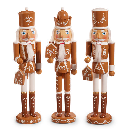 15.5" Gingerbread Nutcracker-CENTER ONLY