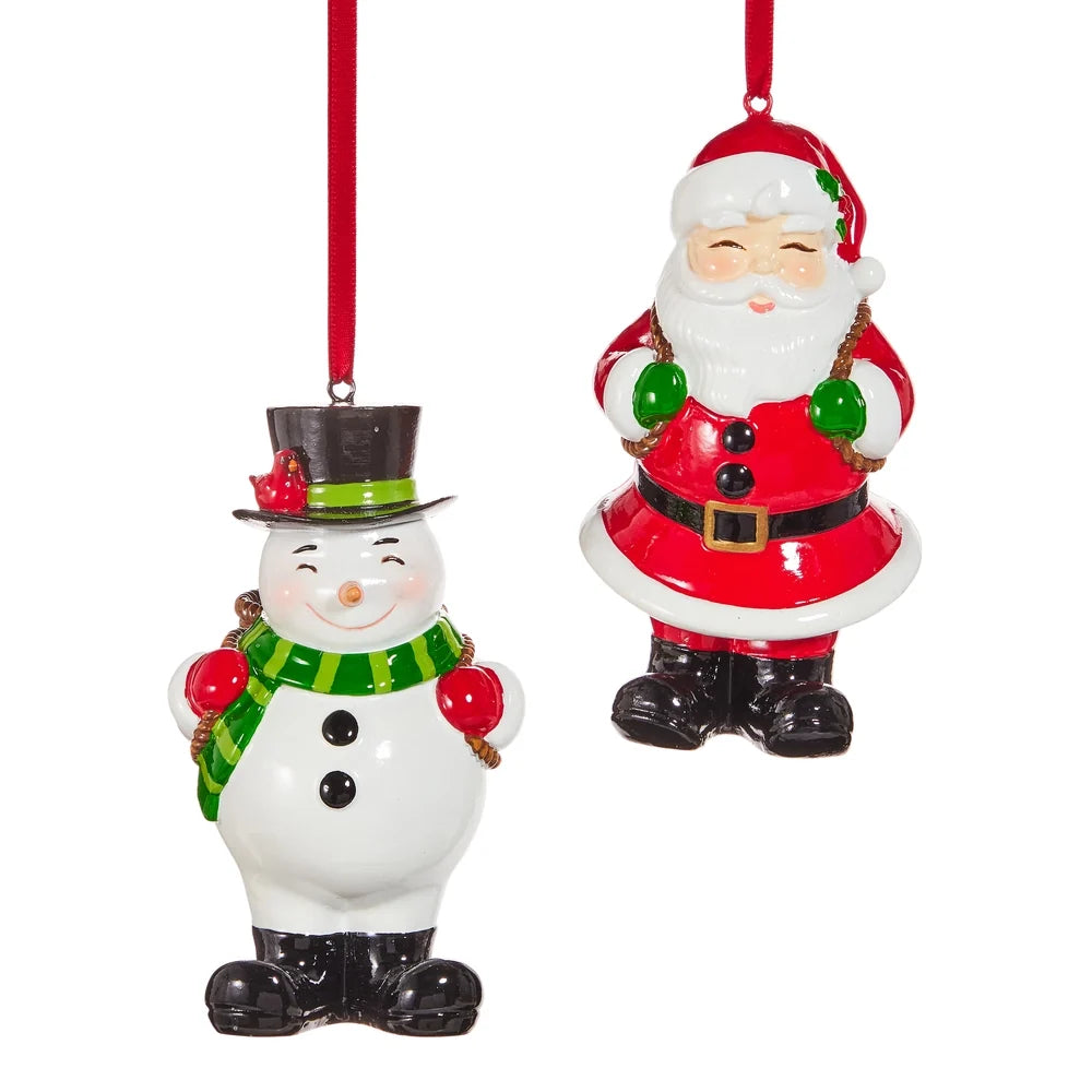4.75" Christmas Icon Ornament (SANTA ONLY)