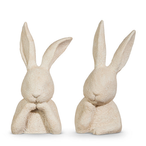 9.75" RABBIT BUST WITH FLOPPY EAR