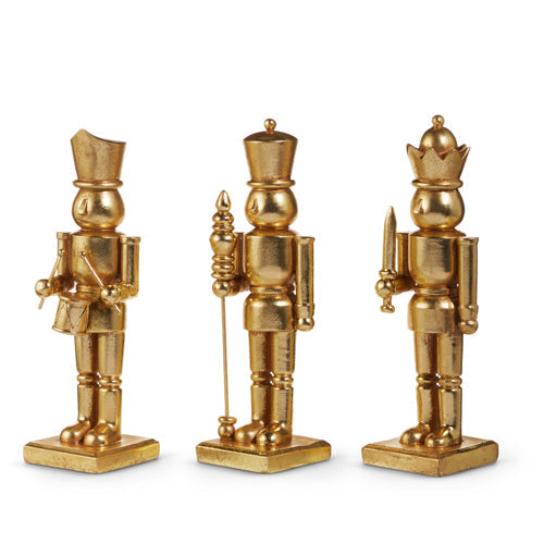 10" Gold Nutcracker (RIGHT ONLY)