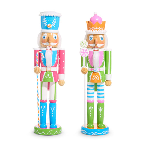 15" Pastel Nutcracker - PINK/BLUE ONLY