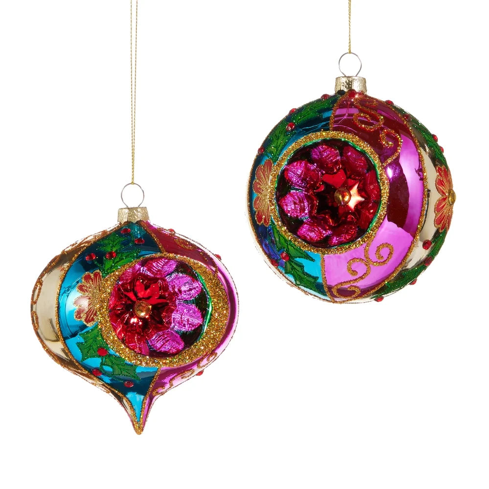 4" Multicolor Witch Eye Ornament (LEFT ONLY)