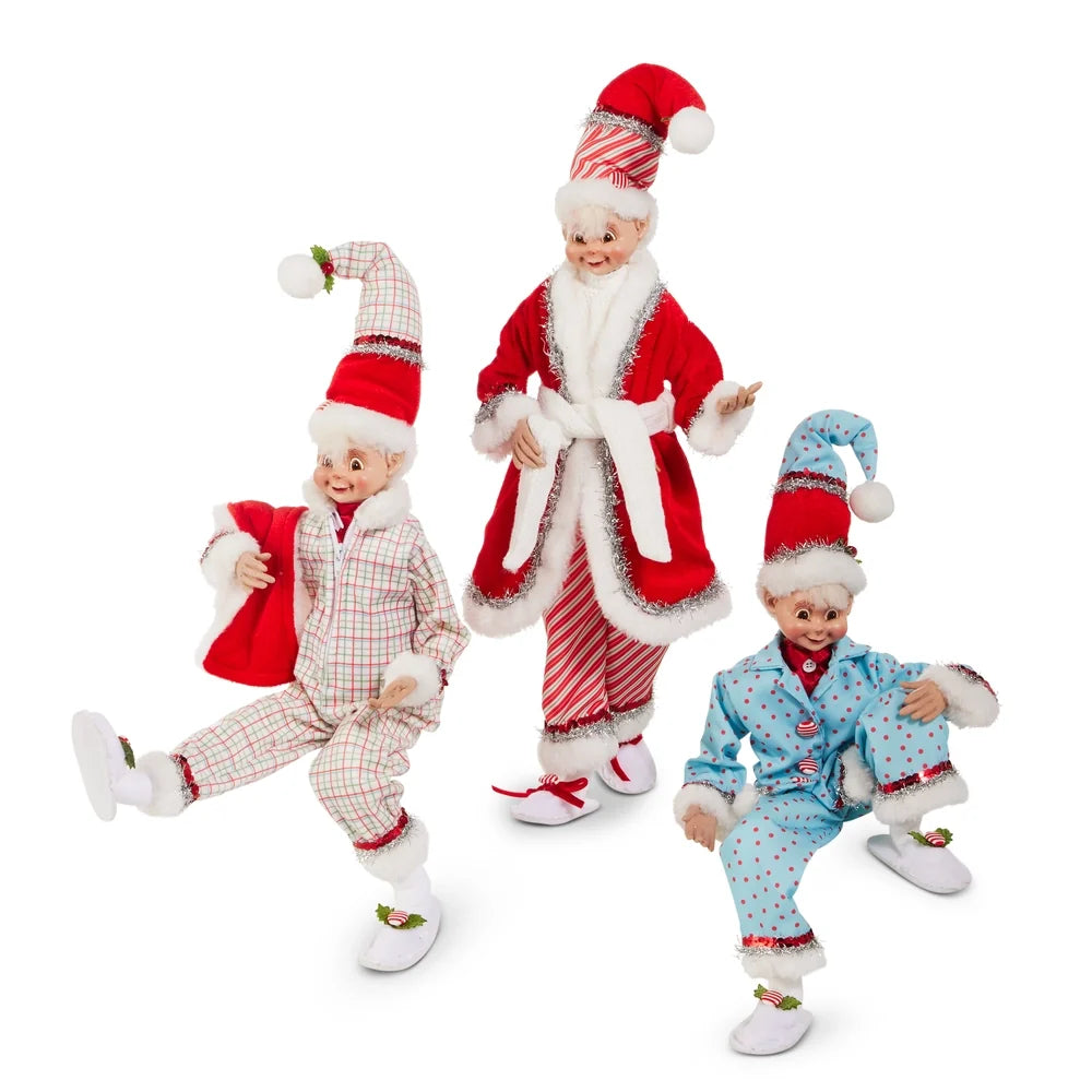 18" My Merry Snowman Posable Elf (BLUE ONLY) SHIPS 9/1/2026