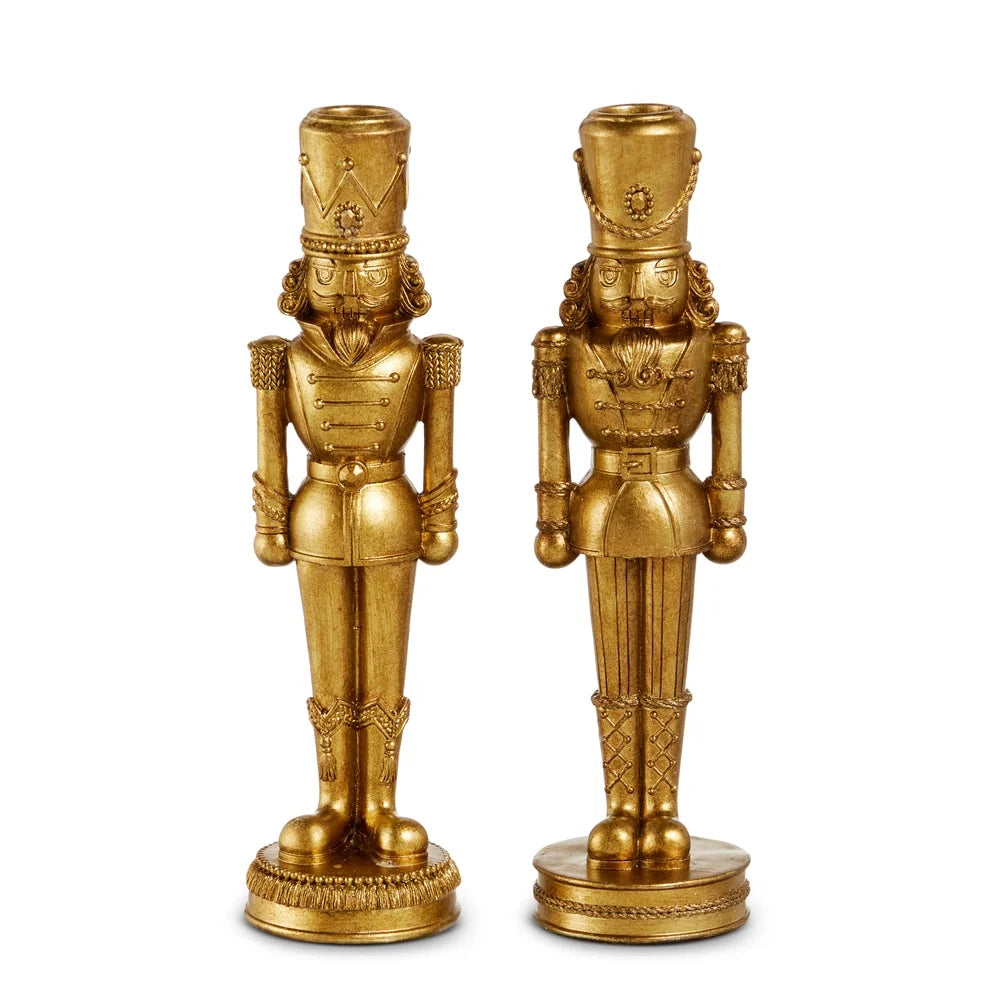 10" Nutcracker Candlesticks (LEFT ONLY)