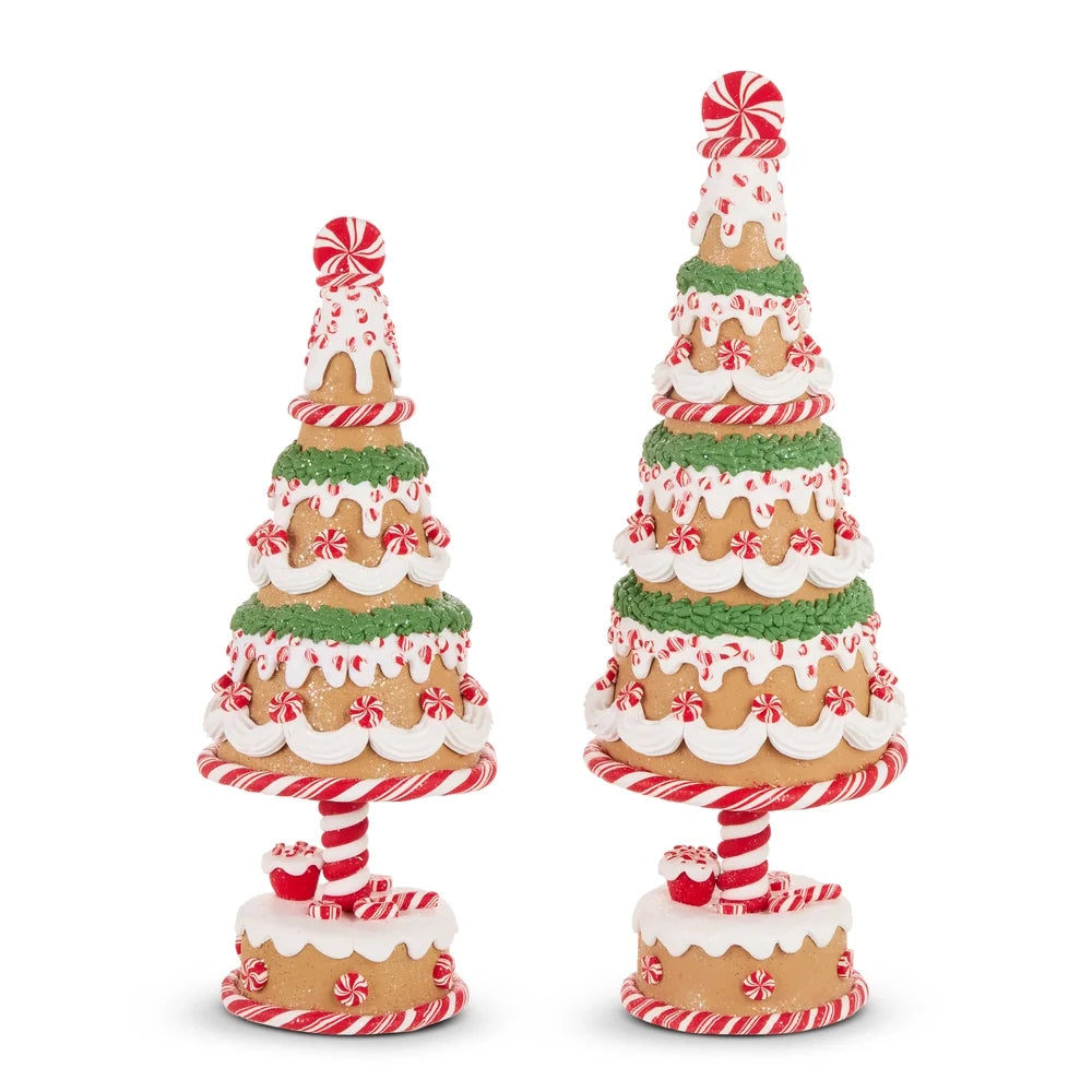 13" Gingerbread Trees (SMALL ONLY)SHIPS 9/1/2026