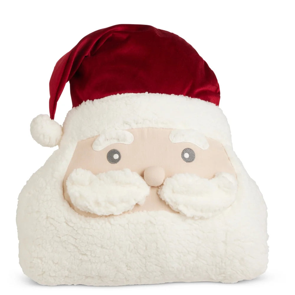 17" Fluffy Santa Pillow SHIPS 9/1/2026