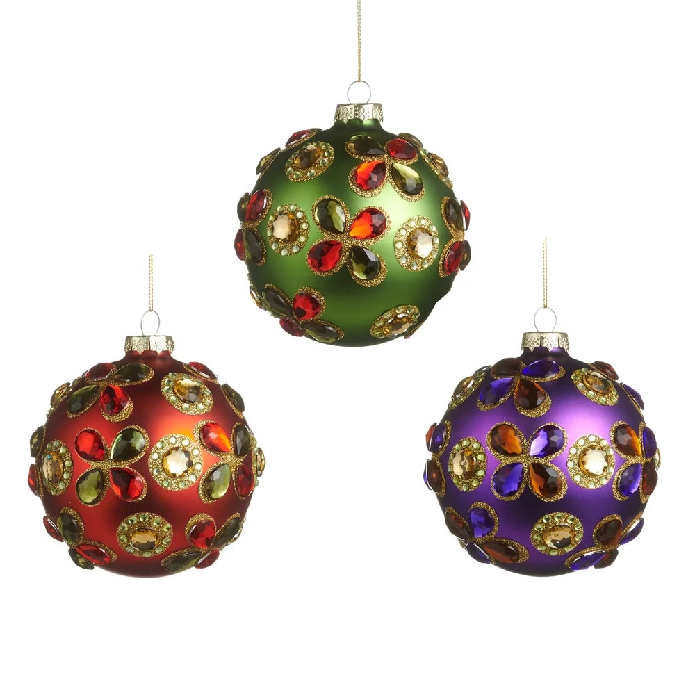 5" Jewel Ornament (PURPLE ONLY)