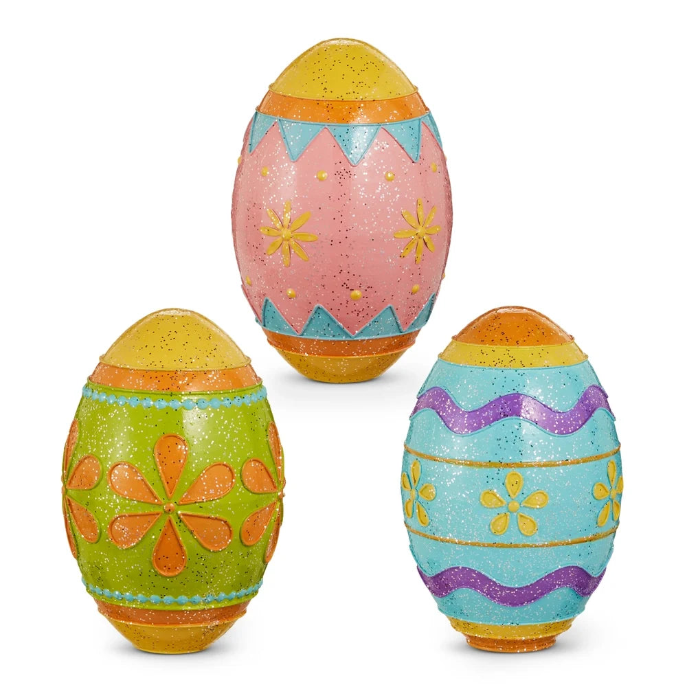 13" Glittered Egg (LEFT ONLY)