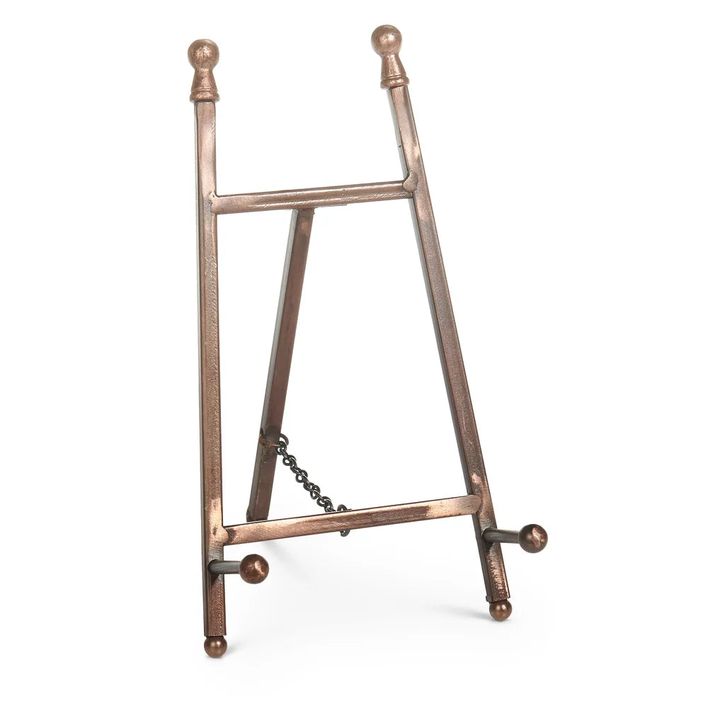 8" MINI BRONZE IRON EASEL