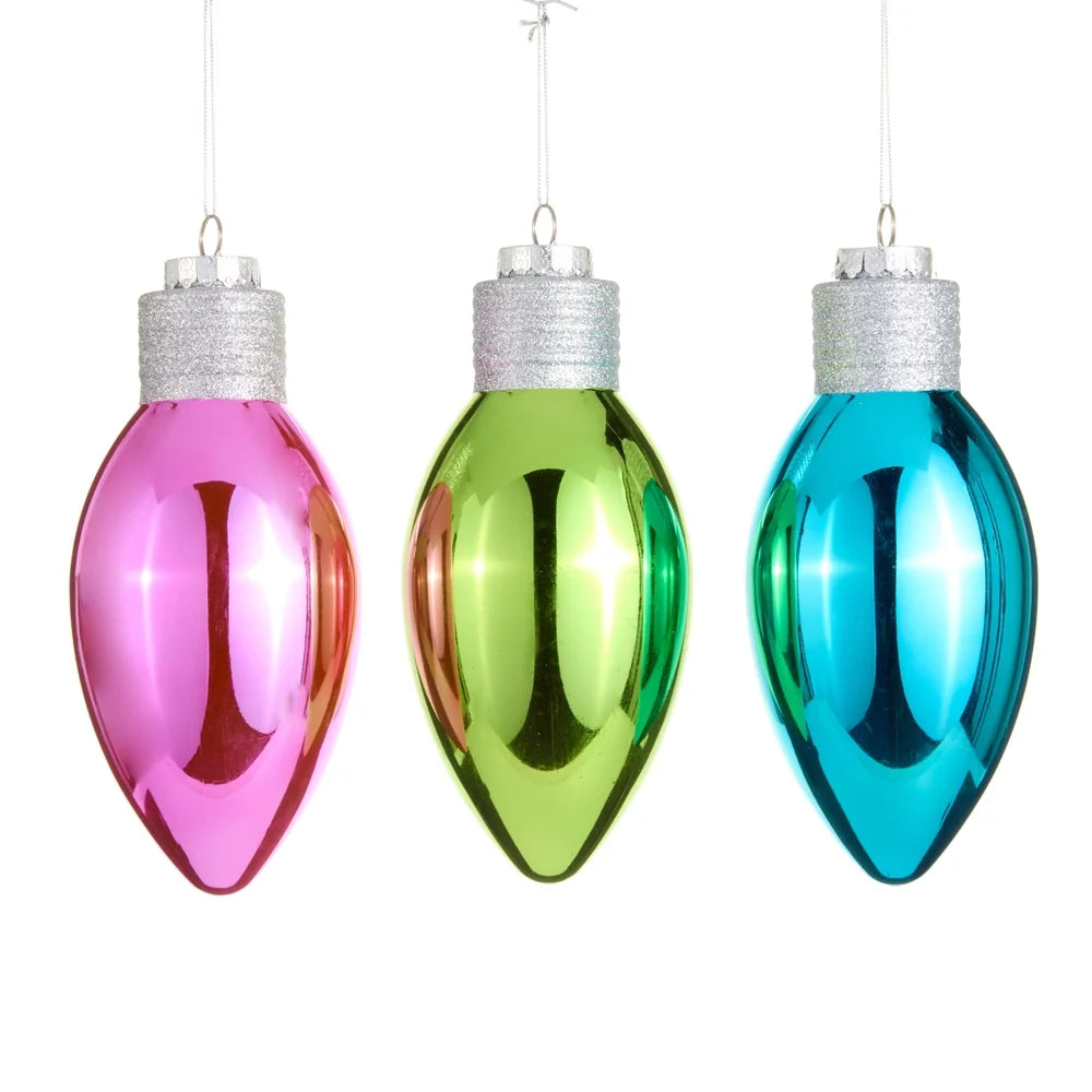 10" Jolly Light Bulb Ornament SHIPS (PINK ONLY) 9/1/2026