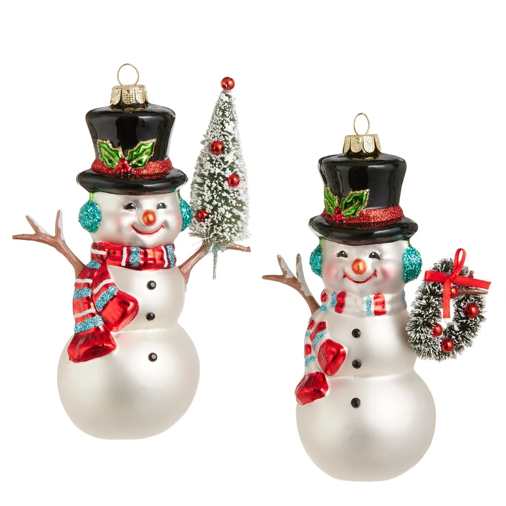 5.25" Snowman Ornaments (RIGHT ONLY)