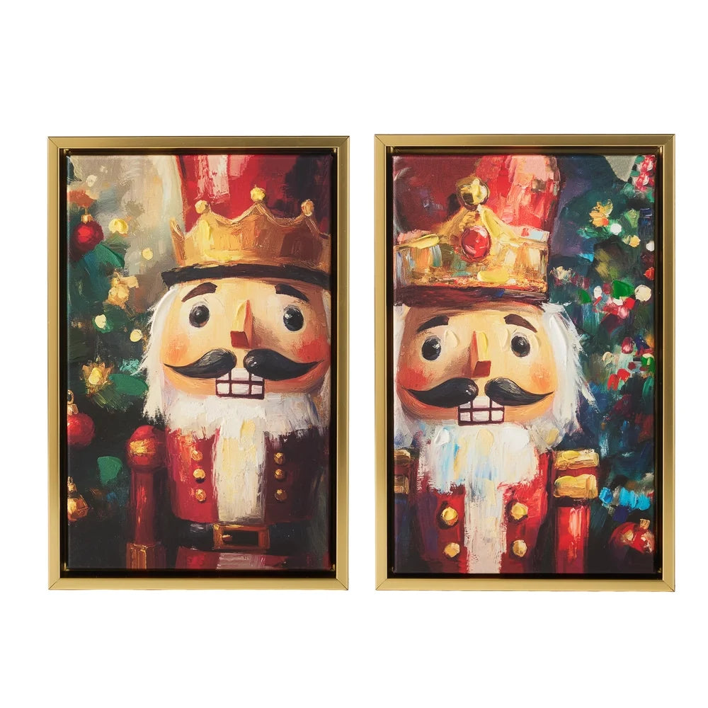 11.5" Holiday Nutcracker Wall Art (LEFT ONLY)