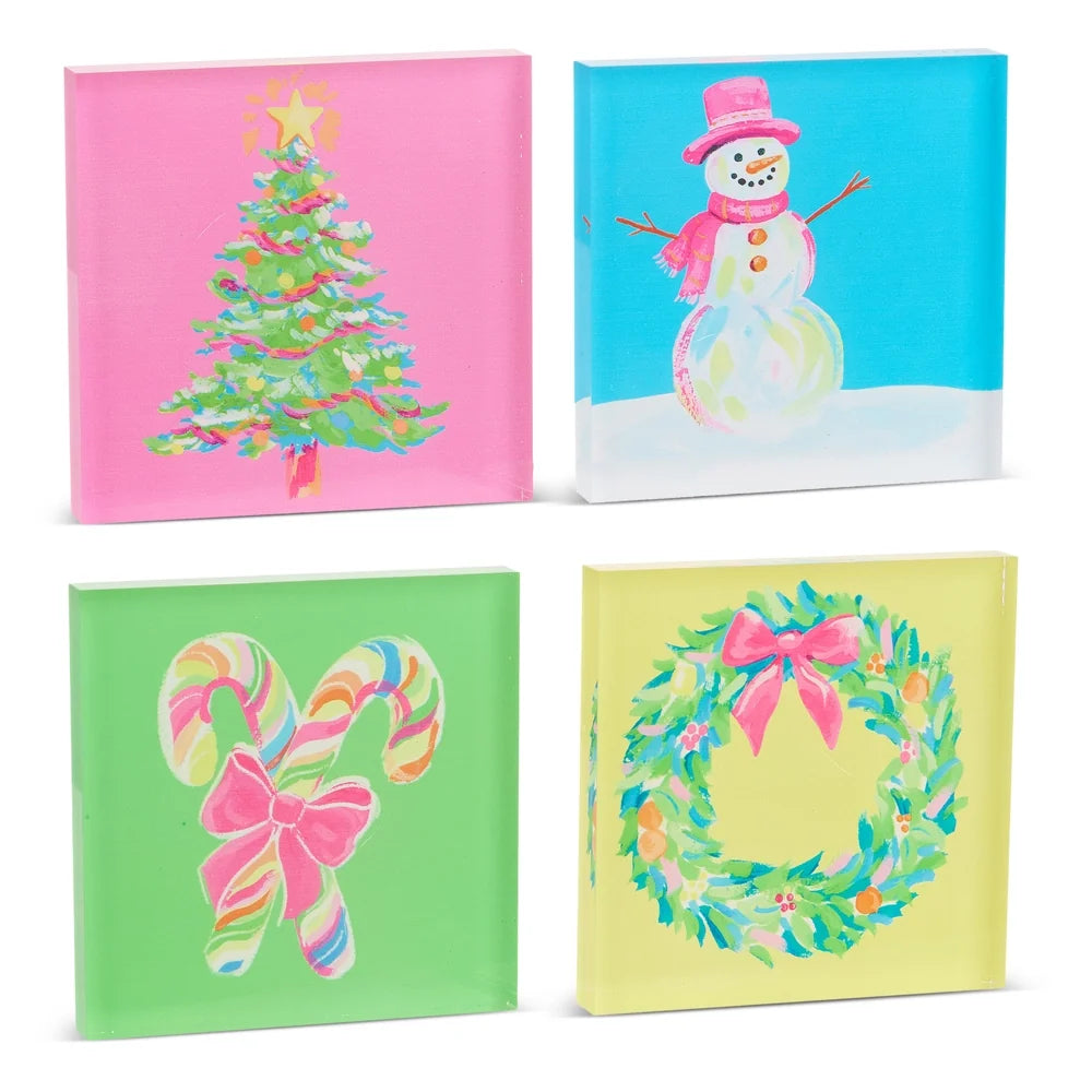 6" Candy Pop Acrylic Block (BOTTOM RIGHT ONLY)