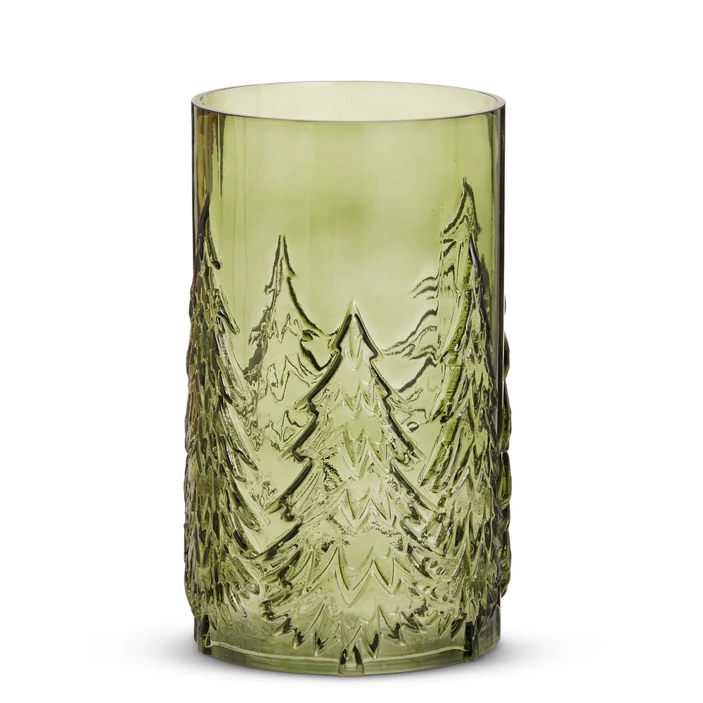 10.5" Green Tree Container