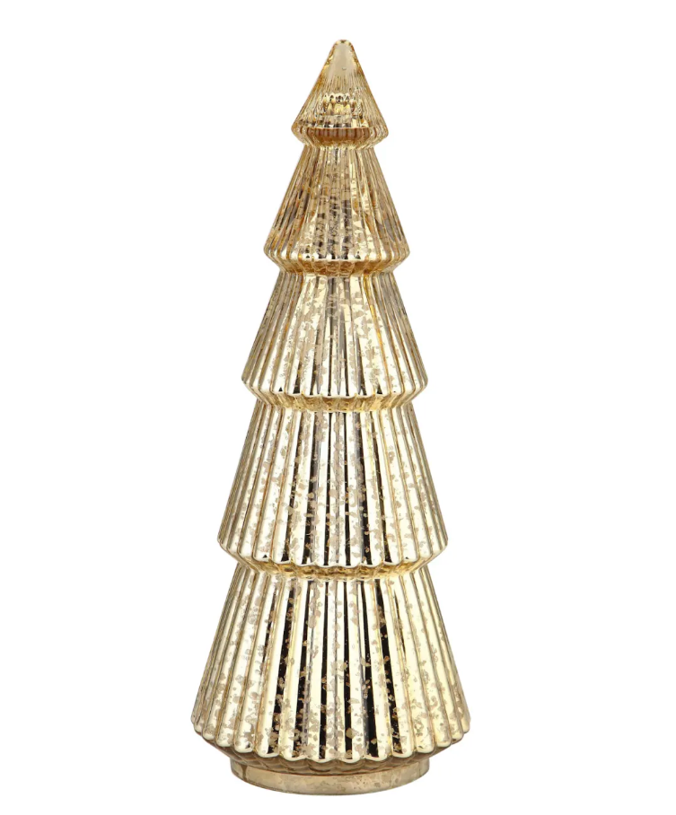 21.5" GOLD CHRISTMAS TREE
