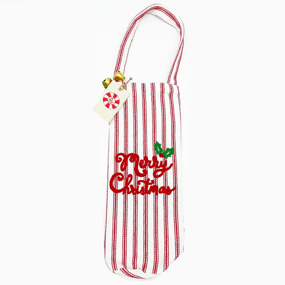 Merry - Oh Christmas Treats Wine Bag