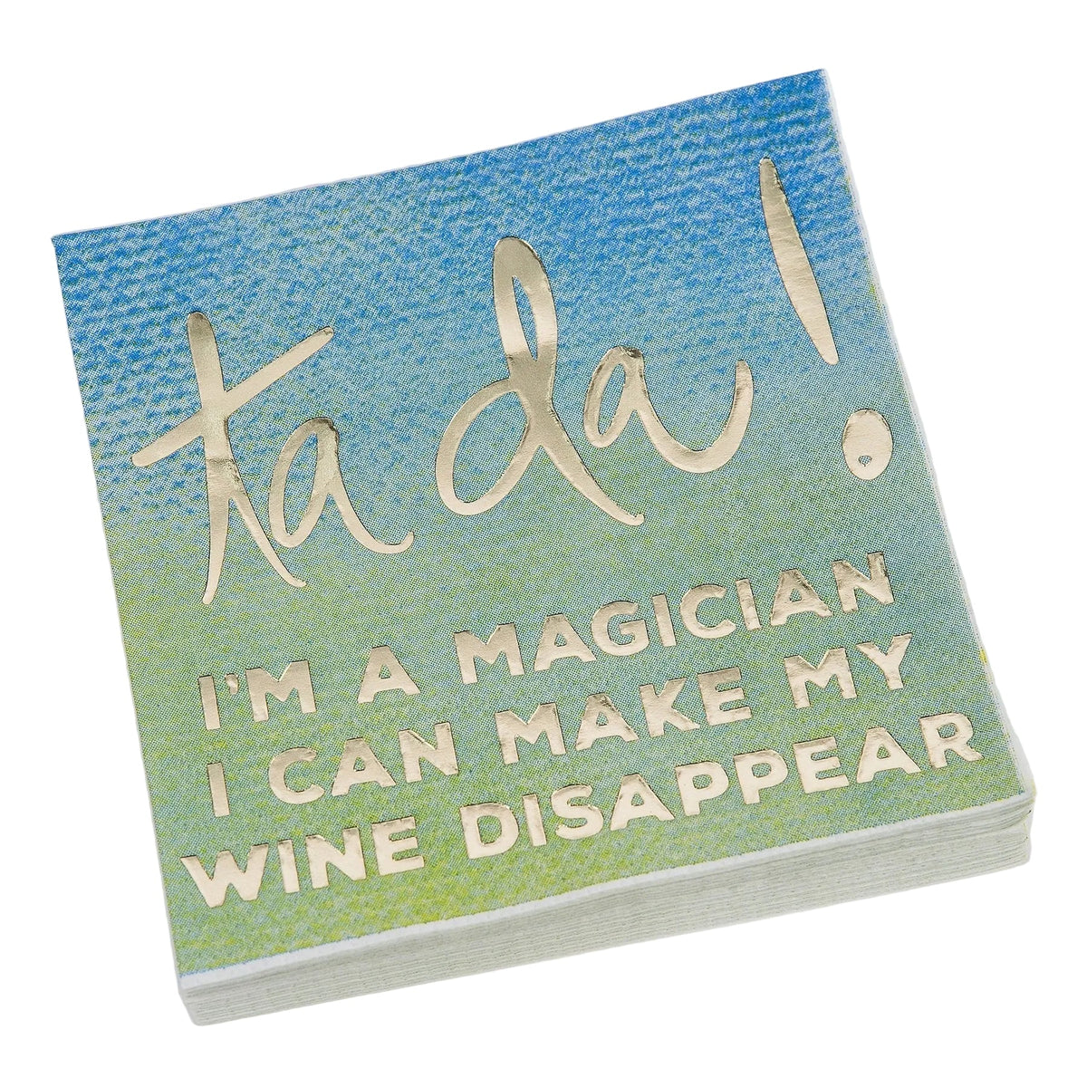 Ta Da! Beverage Napkin..Package Of 20