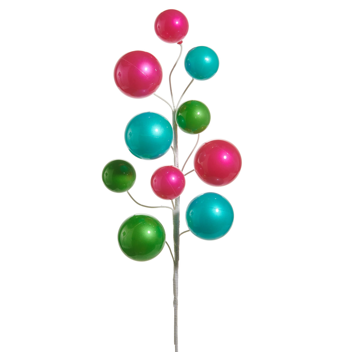26" Bright Multicolor Ball Spray