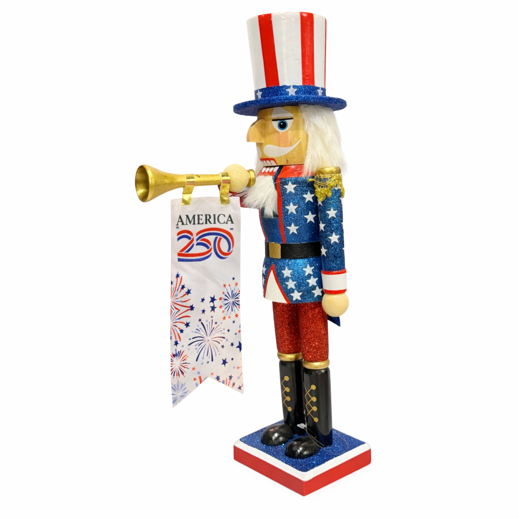 14" 250TH CELEBRATION NUTCRACKER