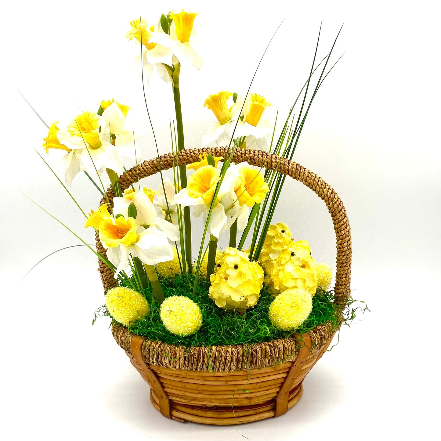 Little Yellow Chicks Easter Basket