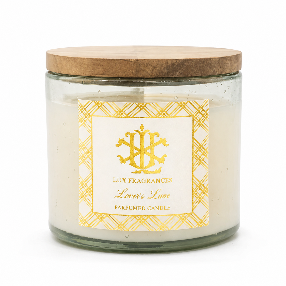 Lover's Lane 12oz Clear Glass w/Stain Lid