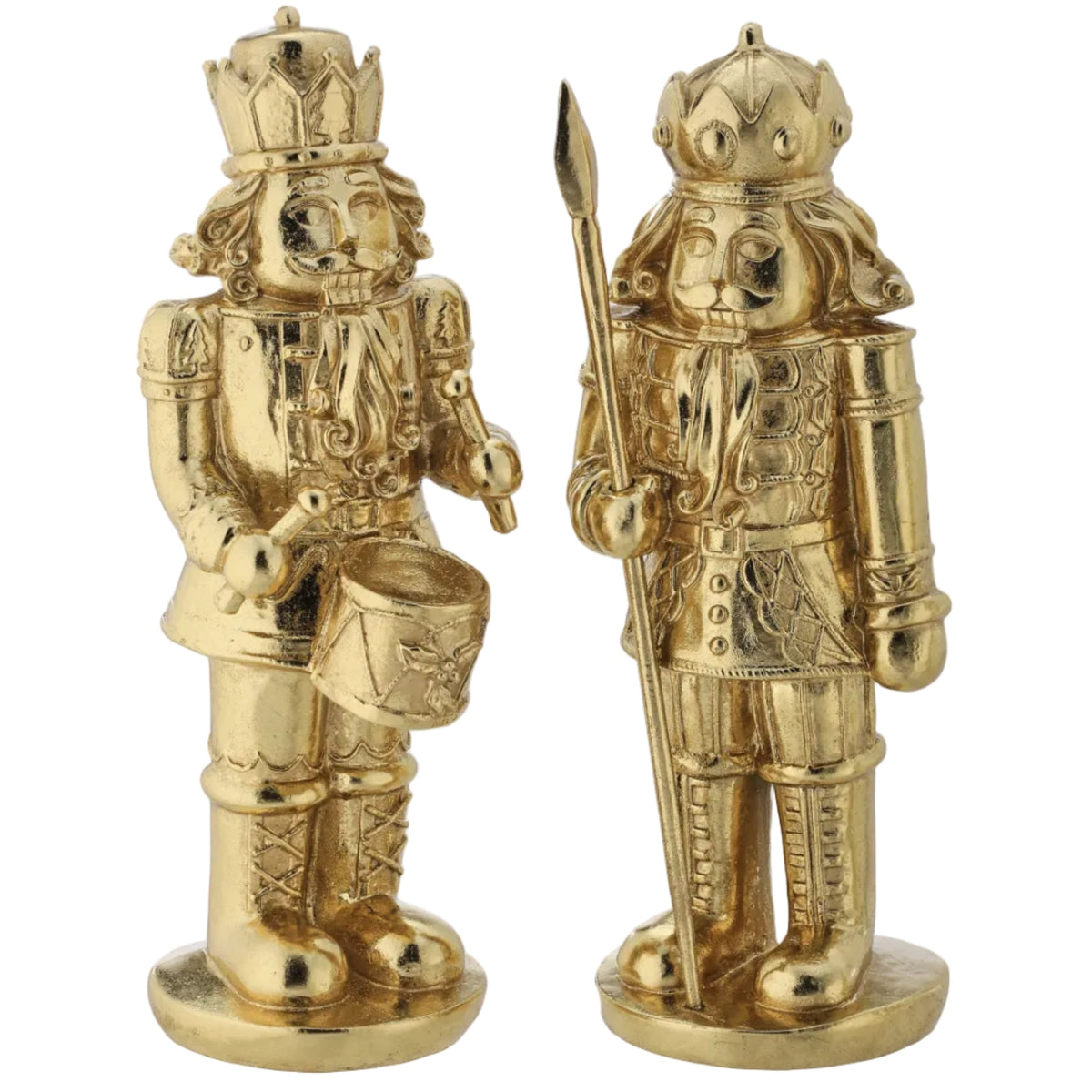 12" RESIN ROYAL COURT NUTCRACKER (DRUM ONLY)