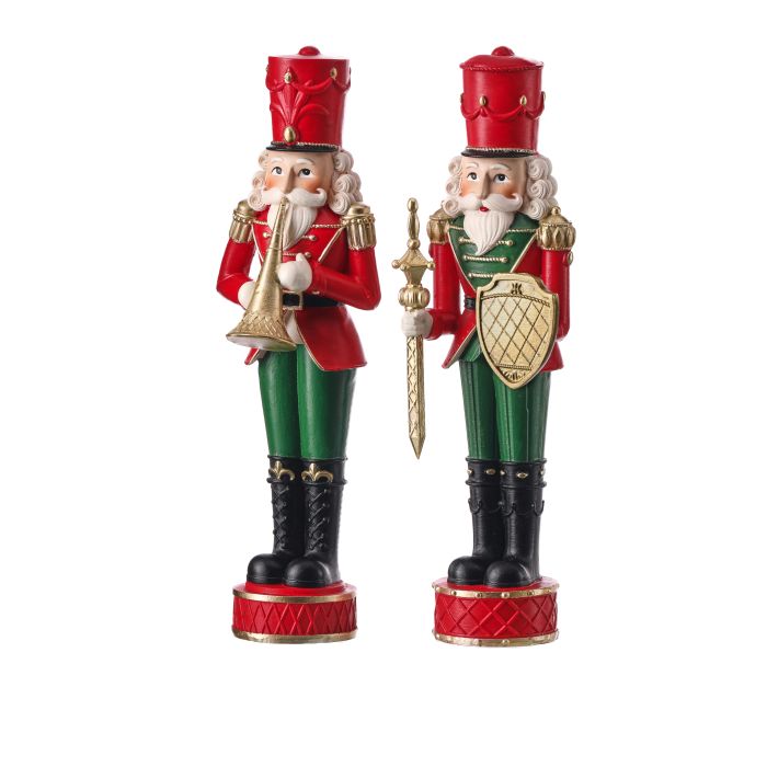11.5" RESIN FLOCKED TOY SOLDIER (RIGHT ONLY)