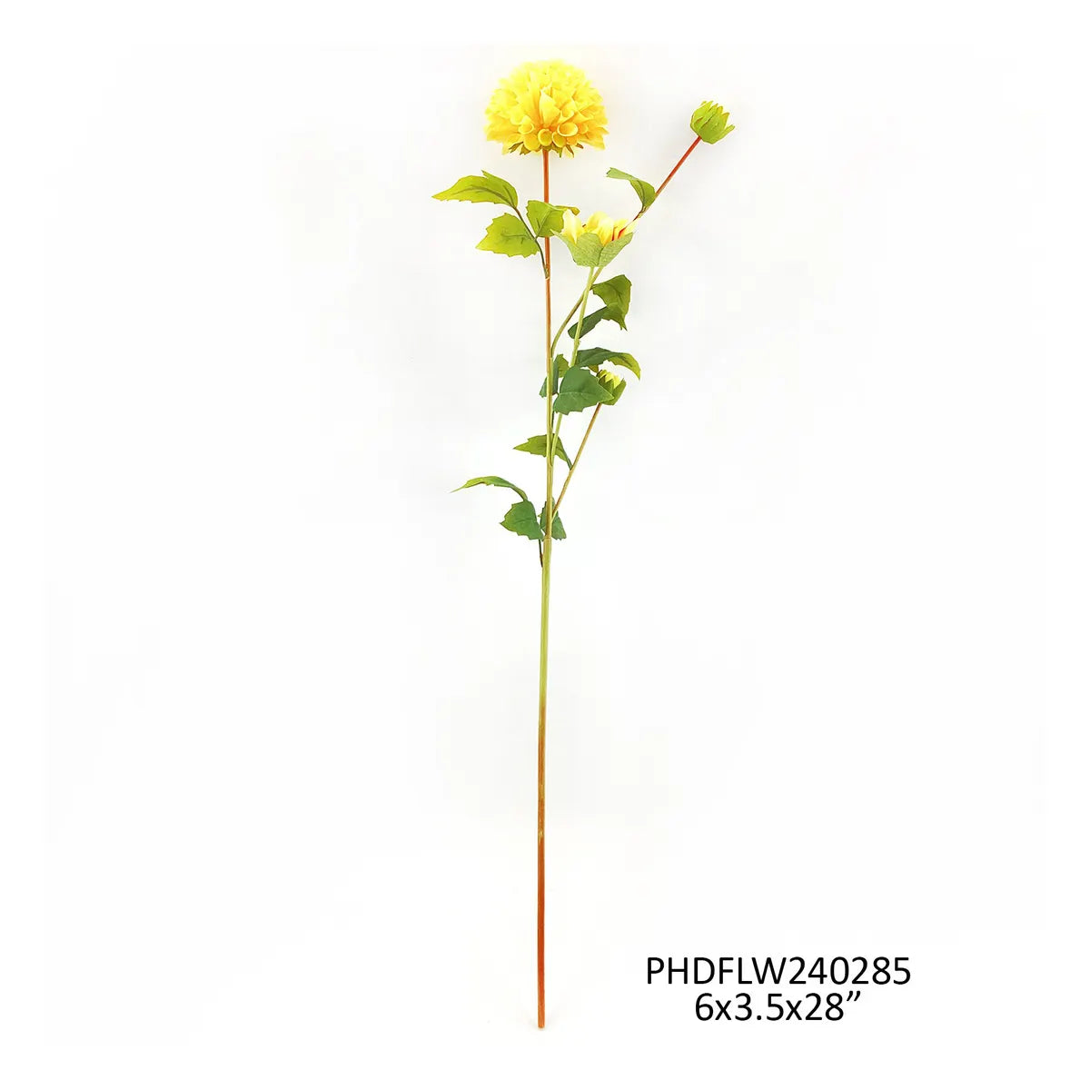 28" Dahlia Cream Stem