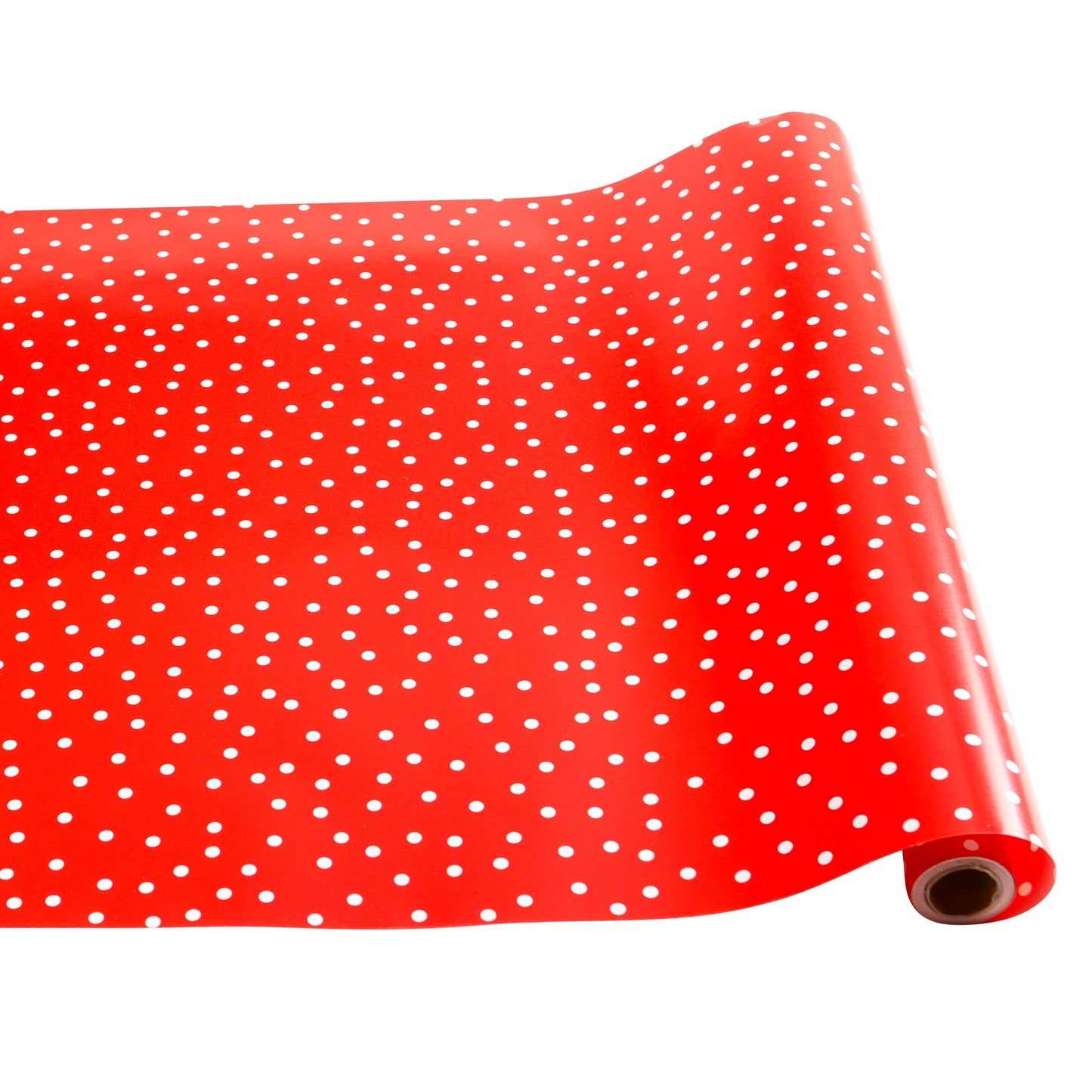 Red with White Polka Dot Table Runner