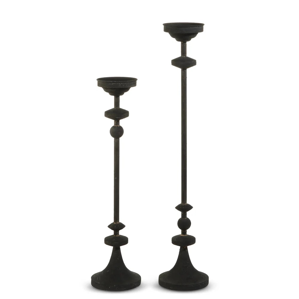 23.75" Black Candle Holder (SMALL ONLY)