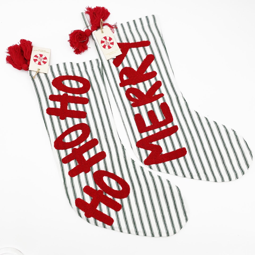 Merry Ticking Stocking With Sentiment