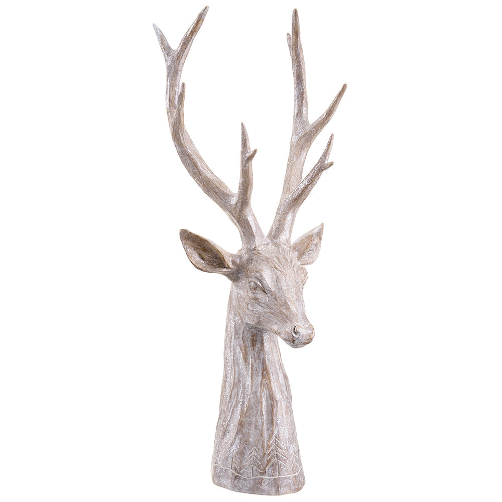 18.5" Reindeer Head Table Top