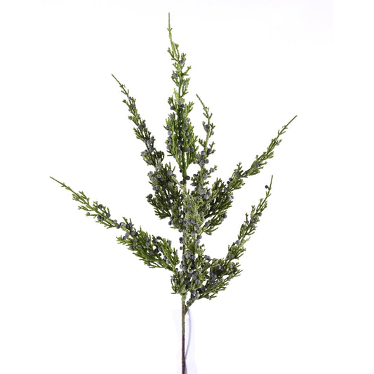 22IN Juniper Berry Spray, Natural