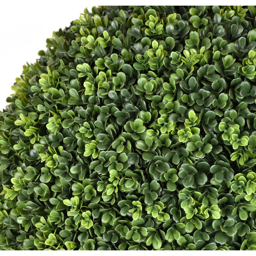 20IN UV Southern Boxwood Ball, Green