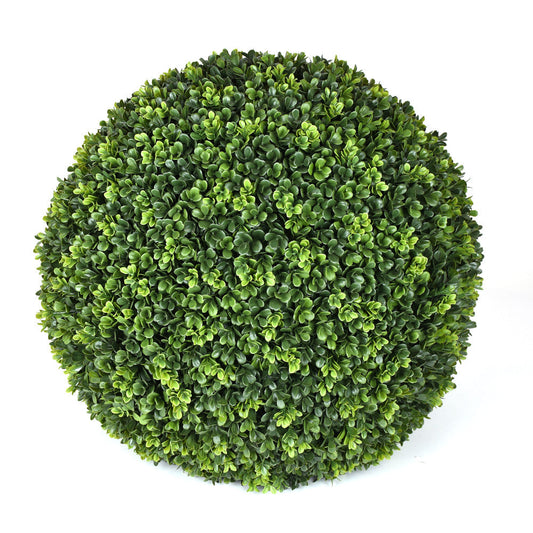 20IN UV Southern Boxwood Ball, Green