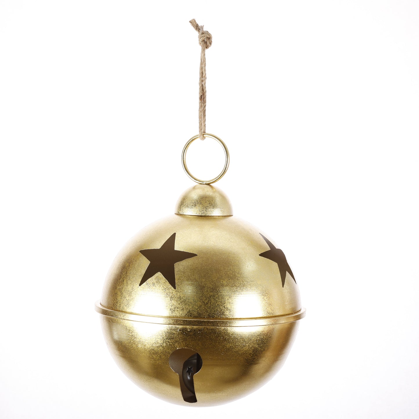 12" GOLD METAL BELL