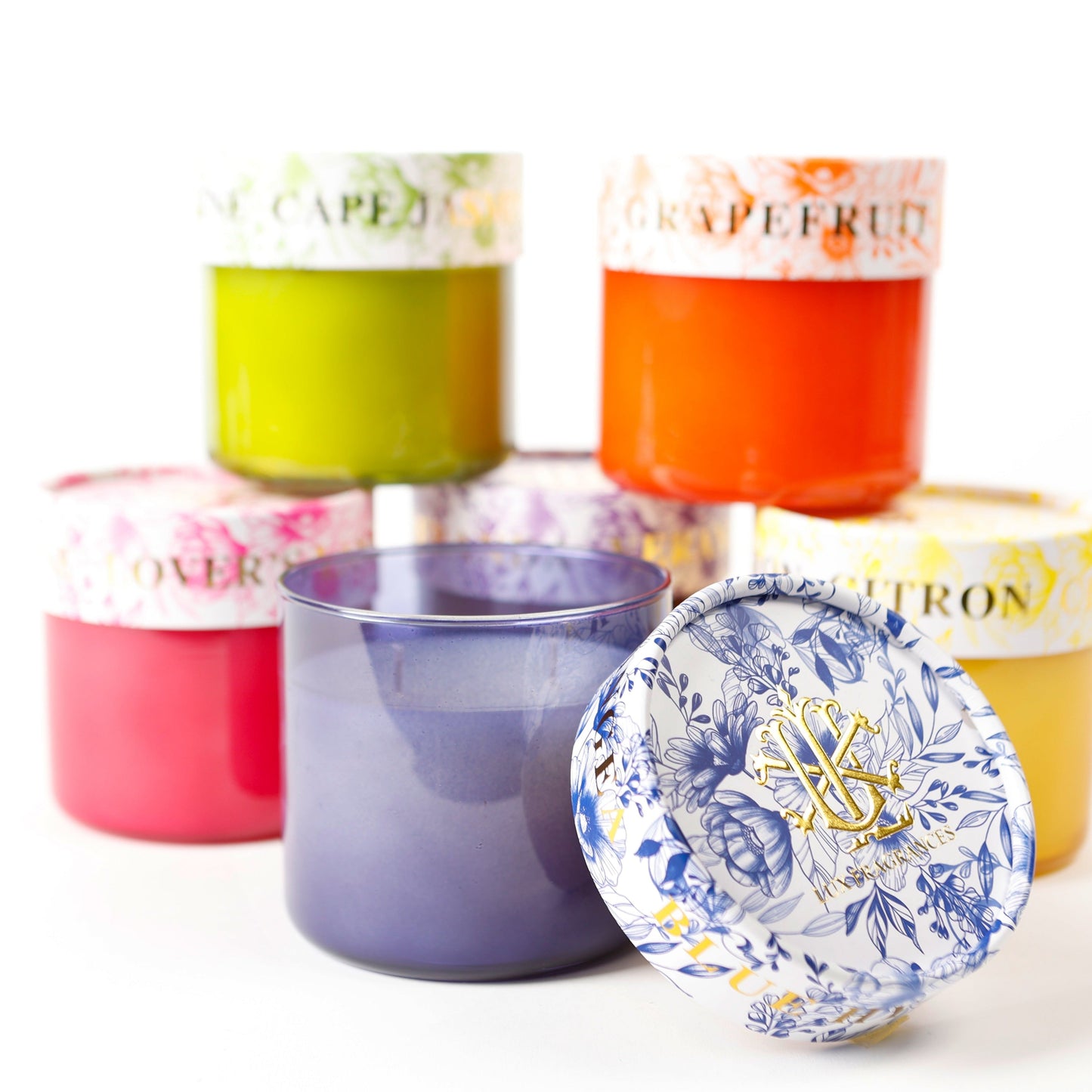 Cape Jasmine 15 oz. 2-Wick Spring Lidded Candle