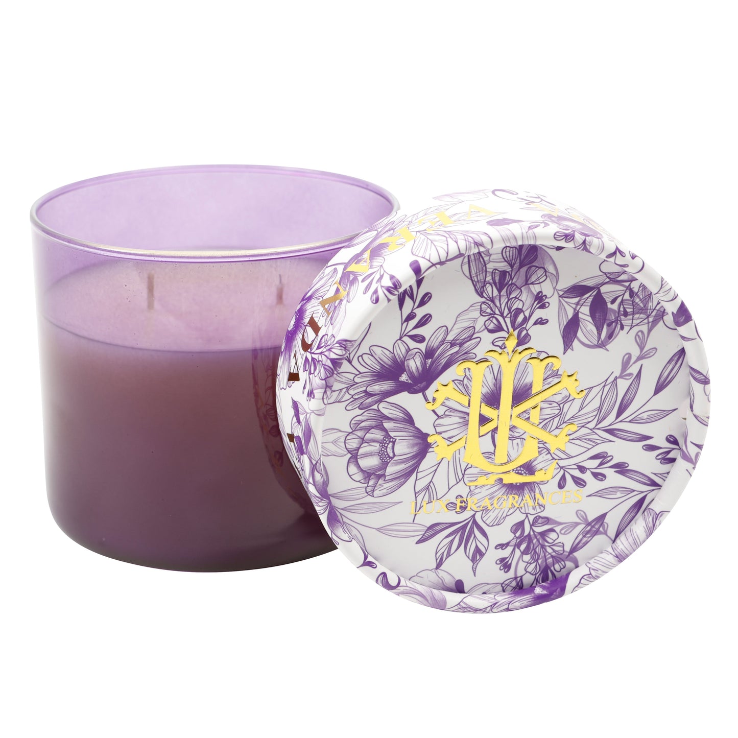Veranda 15 oz. 2-Wick Spring Lidded Candle