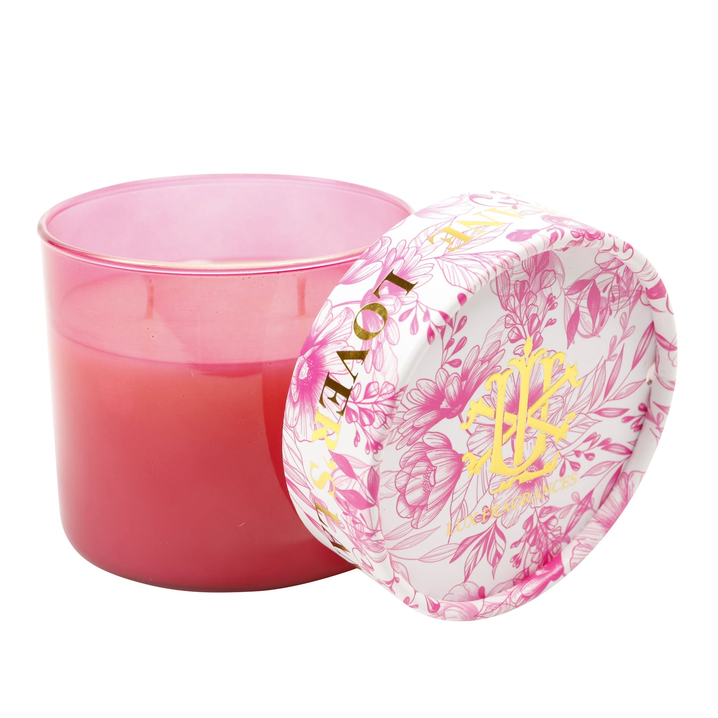 Lover's Lane 15 oz. 2-Wick Spring Lidded Candle