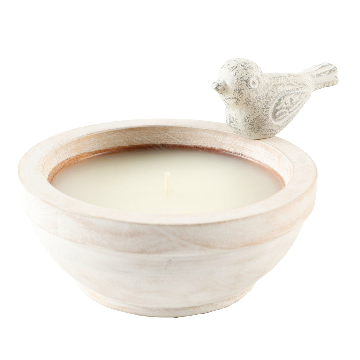 BLUE HYDRANGEA SMALL BIRD BATH CANDLE