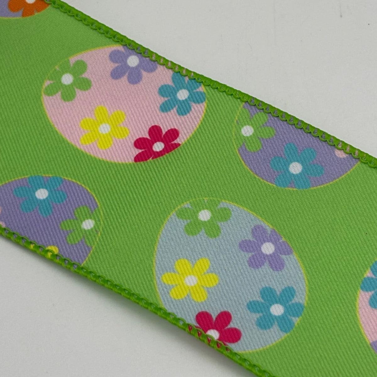 2.5""X10YD EASTER EGG RIBN 2 ASST-GREEN ONLY
