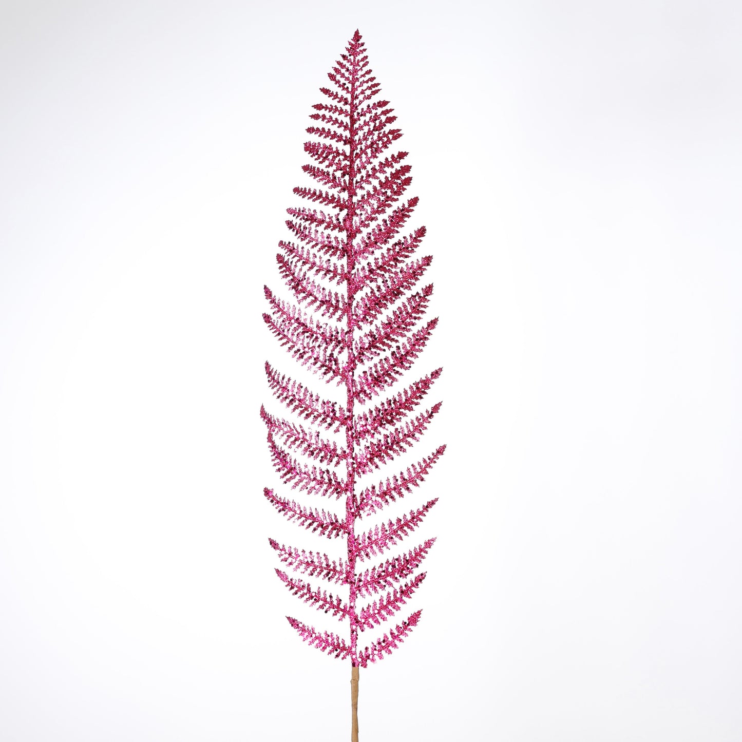 40" HOT PINK FERN FLORAL STEM