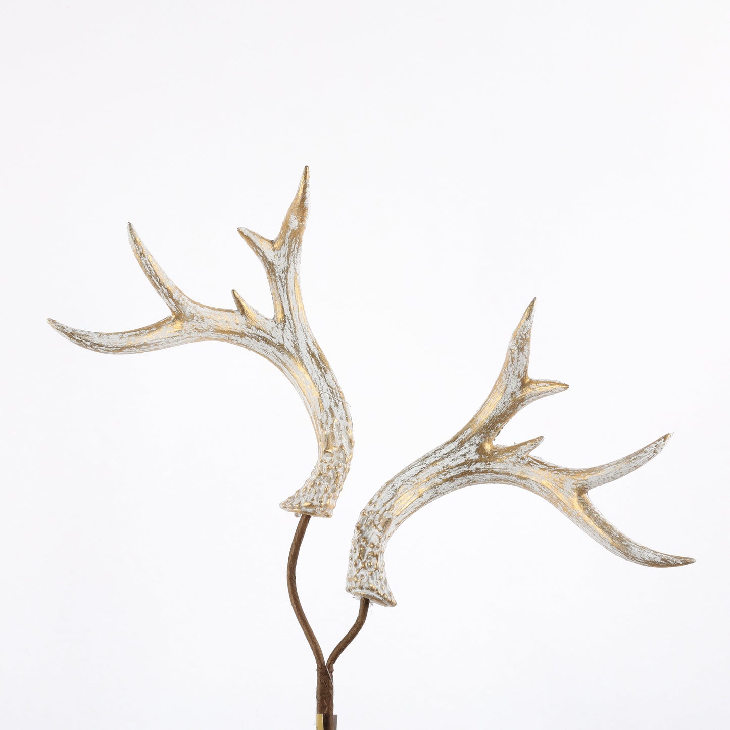 25" ANTLER SPRAY-WHITE WASH