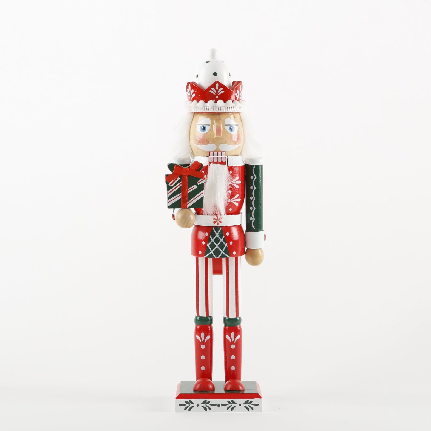 H 15"/38CM WOOD NUTCRACKER
